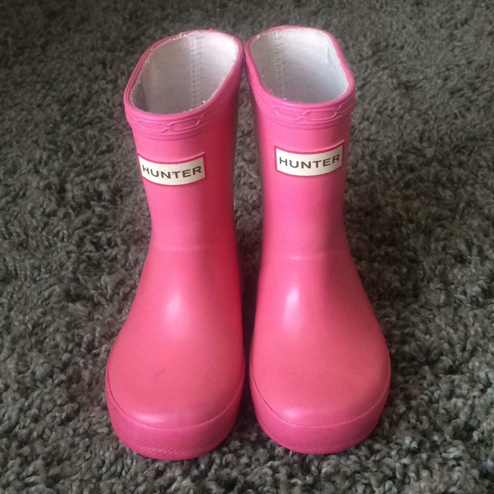 Toddler Hunter Boots size 5